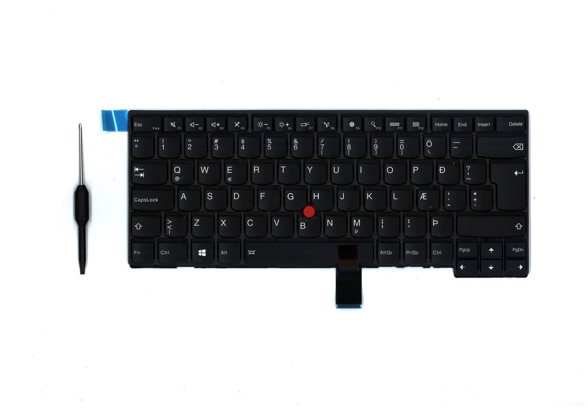 Lenovo CS13T, IS, CHY, Backlit Icelandic Keyboard 04X0117