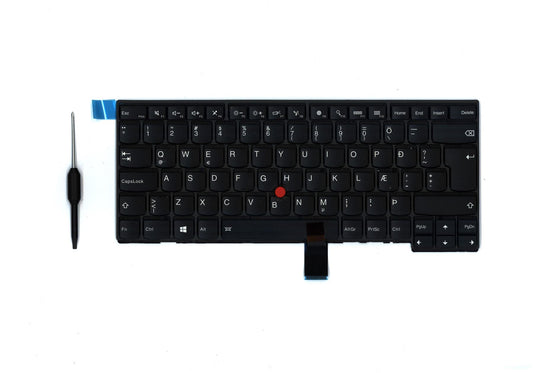 Lenovo CS13T, IS, CHY, Backlit Icelandic Keyboard 04X0117