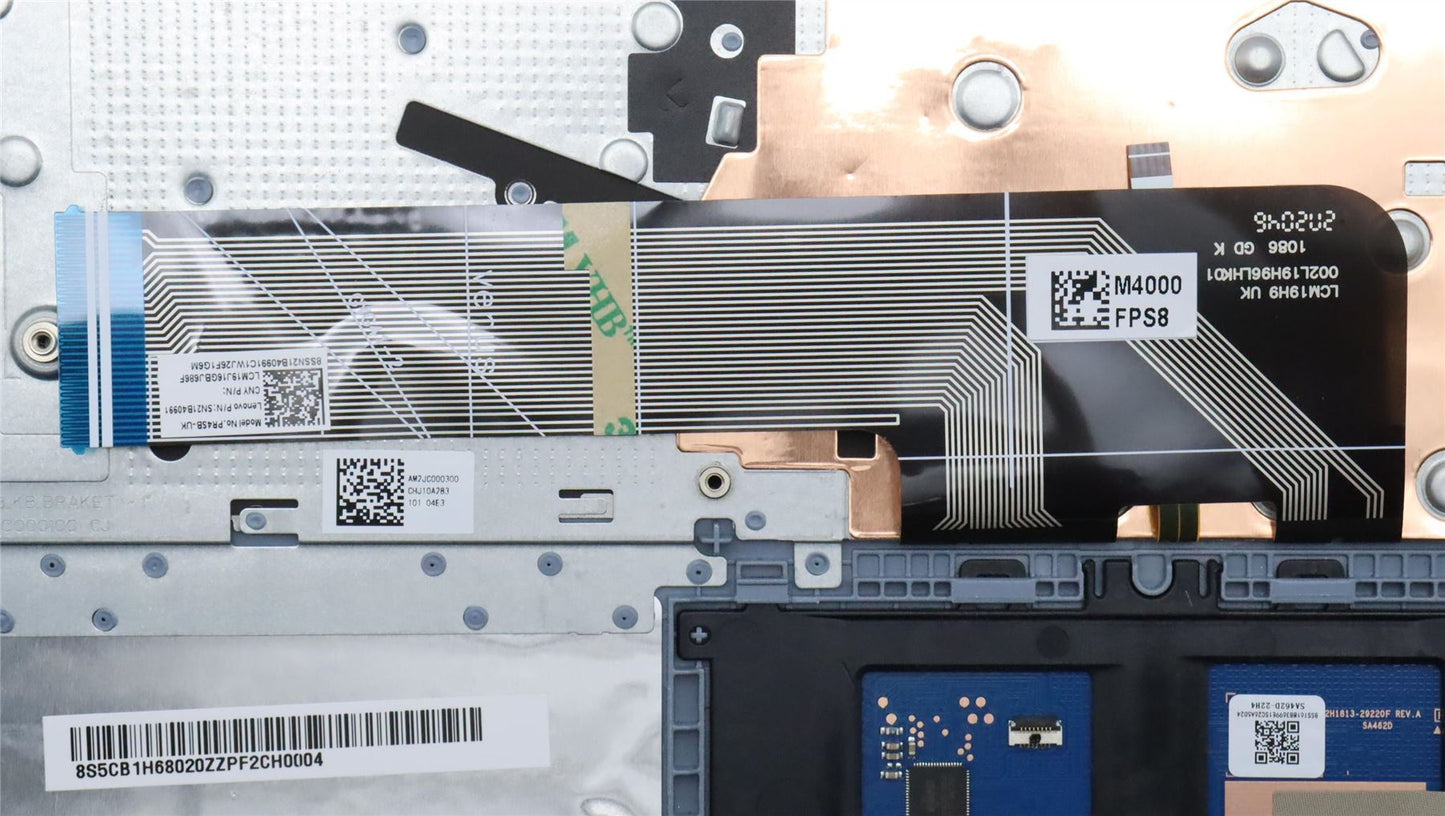 Lenovo Upper Case ASM_UKE L82RJ NFP MB BL 5CB1H68020