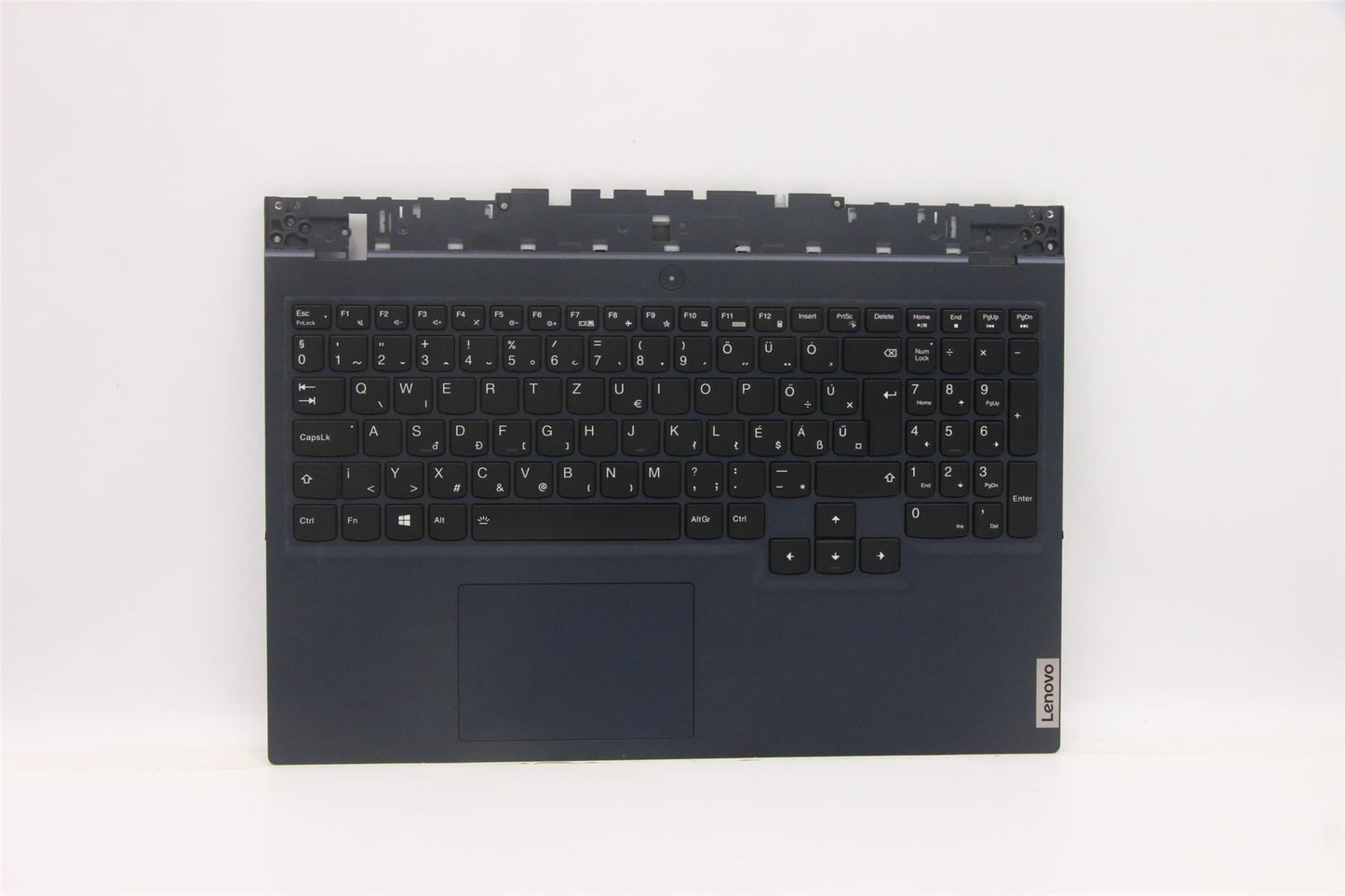 Lenovo 5 15ACH6 Palmrest Cover Touchpad Keyboard Hungarian Blue 5CB1C93075