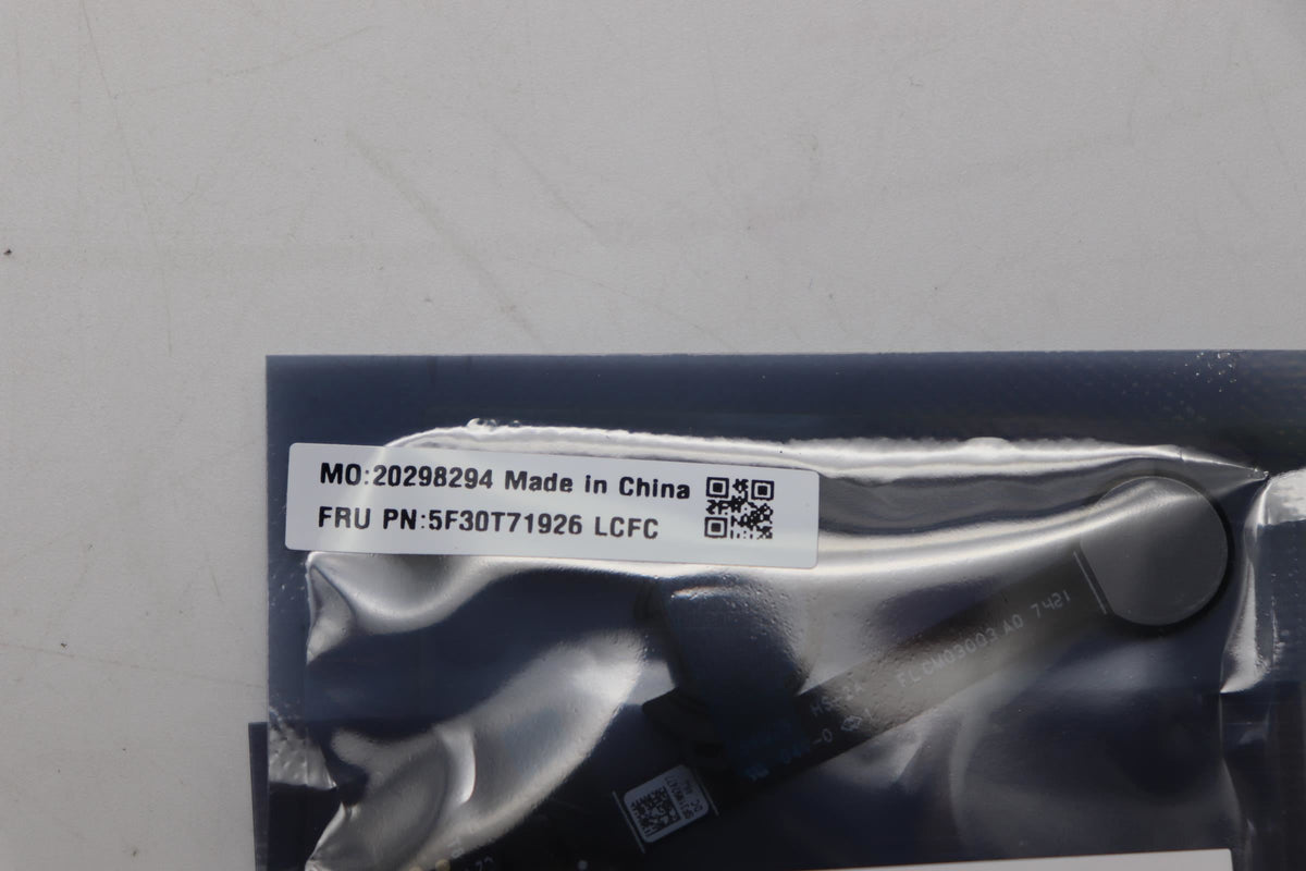 Lenovo FINGER_PRT FP BD L 83GU w/BRK Black Board 5F30T71926