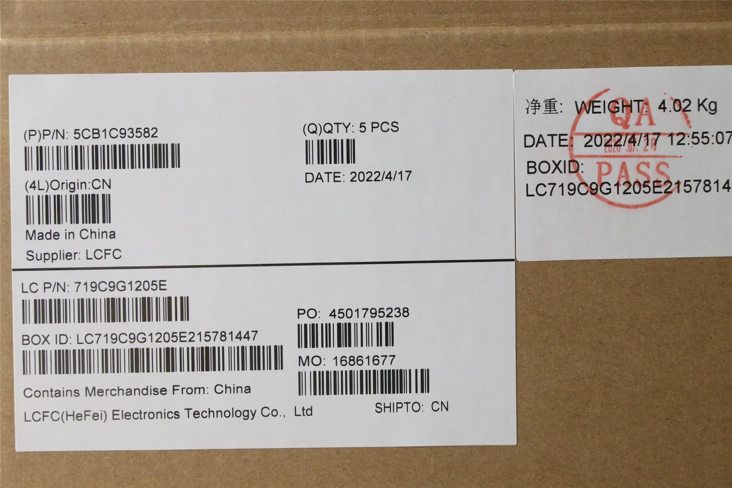 Lenovo Upper Case ASM_POR L82JS STw/BUWRF 5CB1C93582