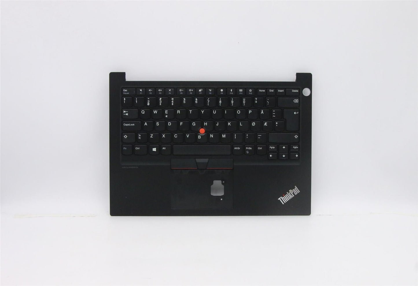 Lenovo ThinkPad E14 Keyboard Palmrest Top Cover Nordic Black 5M10V17017