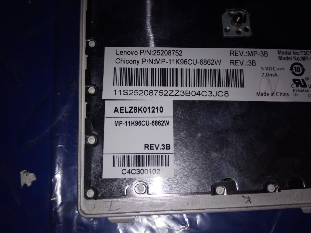 Lenovo CCYT3C1CfEn85keyBlkKeGryslvFKBD（win8） Keyboard 25208752