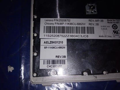Lenovo CCYT3C1CfEn85keyBlkKeGryslvFKBD（win8） Keyboard 25208752