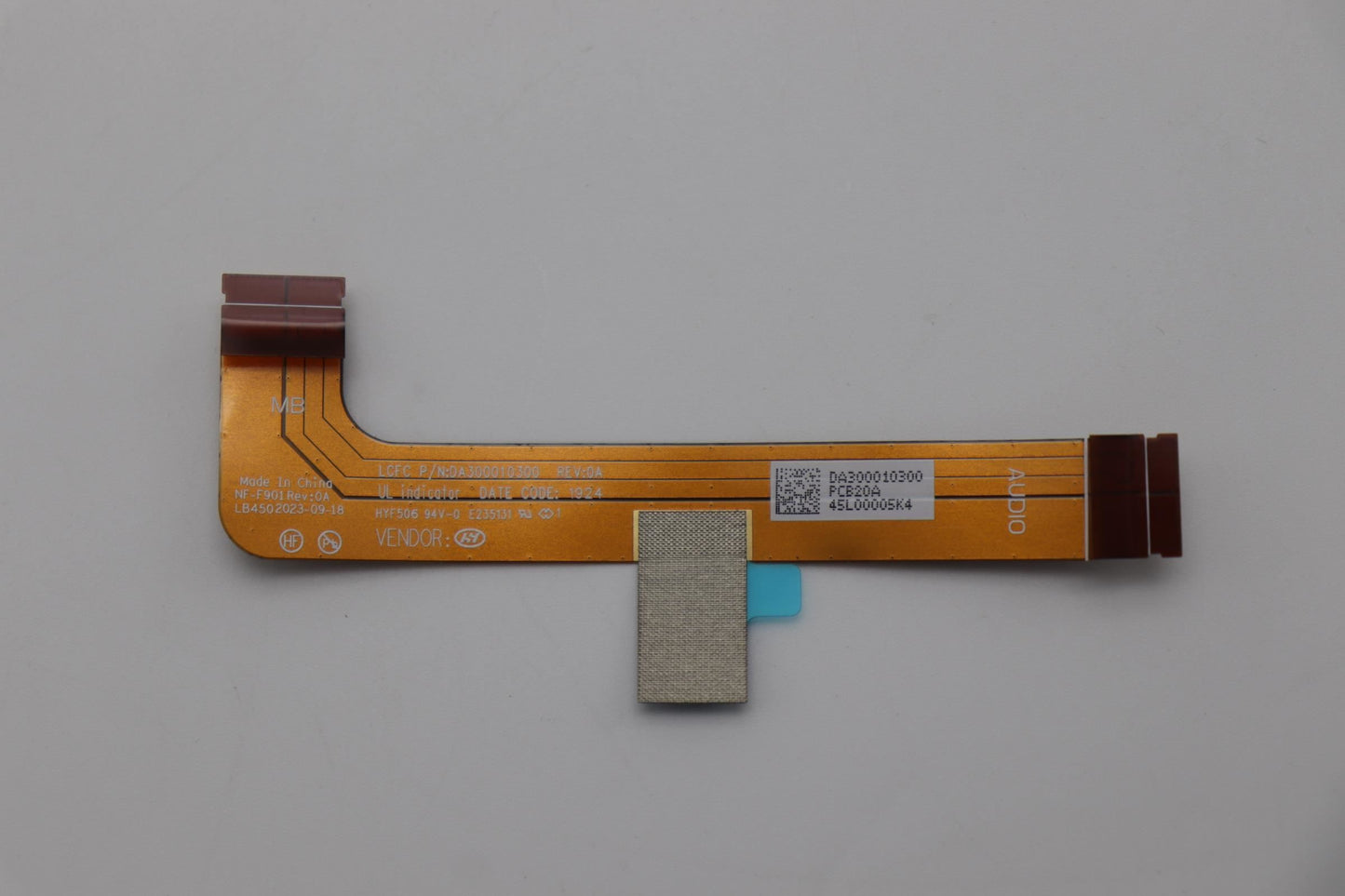 Lenovo L 21N9 BD HY I/O Audio Cable 5C10S31162
