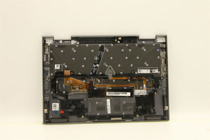 Lenovo ThinkPad X1 6th Gen Keyboard Palmrest Top Cover Russian Grey 5M11C40971