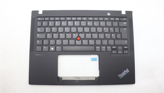 Lenovo ThinkPad X13 Gen 4 Keyboard Palmrest Top Cover German Black 5M11L85702