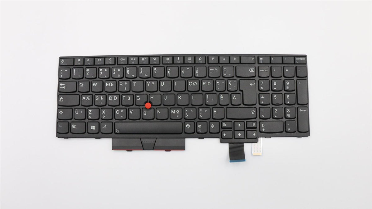 Lenovo ThinkPad T580 P52s Keyboard Canadian Multilingual Black 01HX140 01HX180