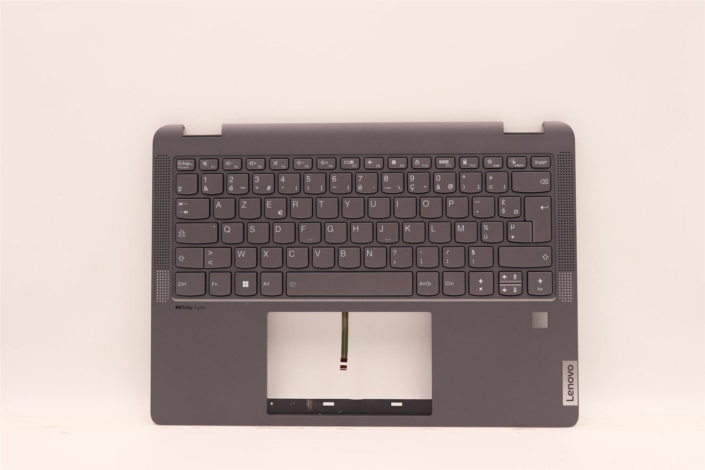 Lenovo IdeaPad 5 14IAU7 Keyboard Palmrest Top Cover French Storm Grey 5CB1H79890
