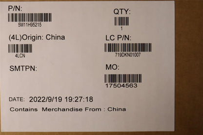Lenovo MECH_ASM 13.3WUXGA,TCH,HybIR,GY,Mut+AUO 5M11H95215