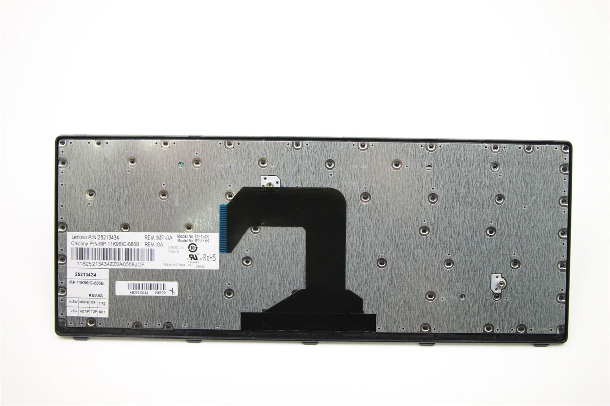 Lenovo T3E1-CCY-ILD-BlackKeySilverF-KBD Keyboard 25213434