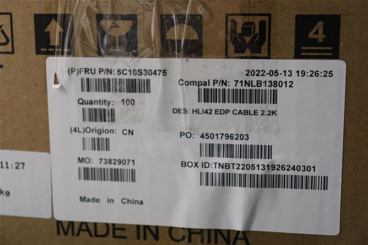 Lenovo IdeaPad 514IAP7 514ARH7 Cable Lcd Screen Display LED 5C10S30475