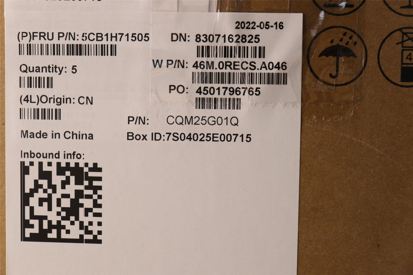 Lenovo IdeaPad 5 14ALC7 Keyboard Palmrest Top Cover Spanish Grey 5CB1H71505