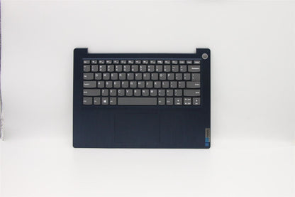 Lenovo IdeaPad 3-14ADA05 Palmrest Cover Touchpad Keyboard US Europe Blue 5CB0X56674