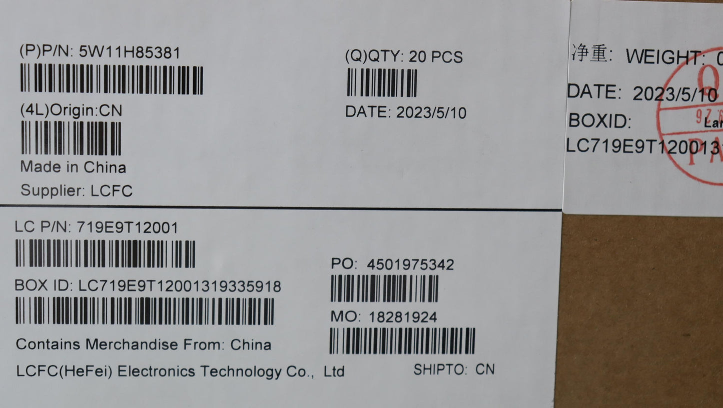 Lenovo WIRELESS Wireless,WWANN,FBC,FM101 WWAN Board 5W11H85381
