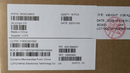 Lenovo FRU JP6A0_B_COVER_ASSY_N_MIC_U 5B30Z38953