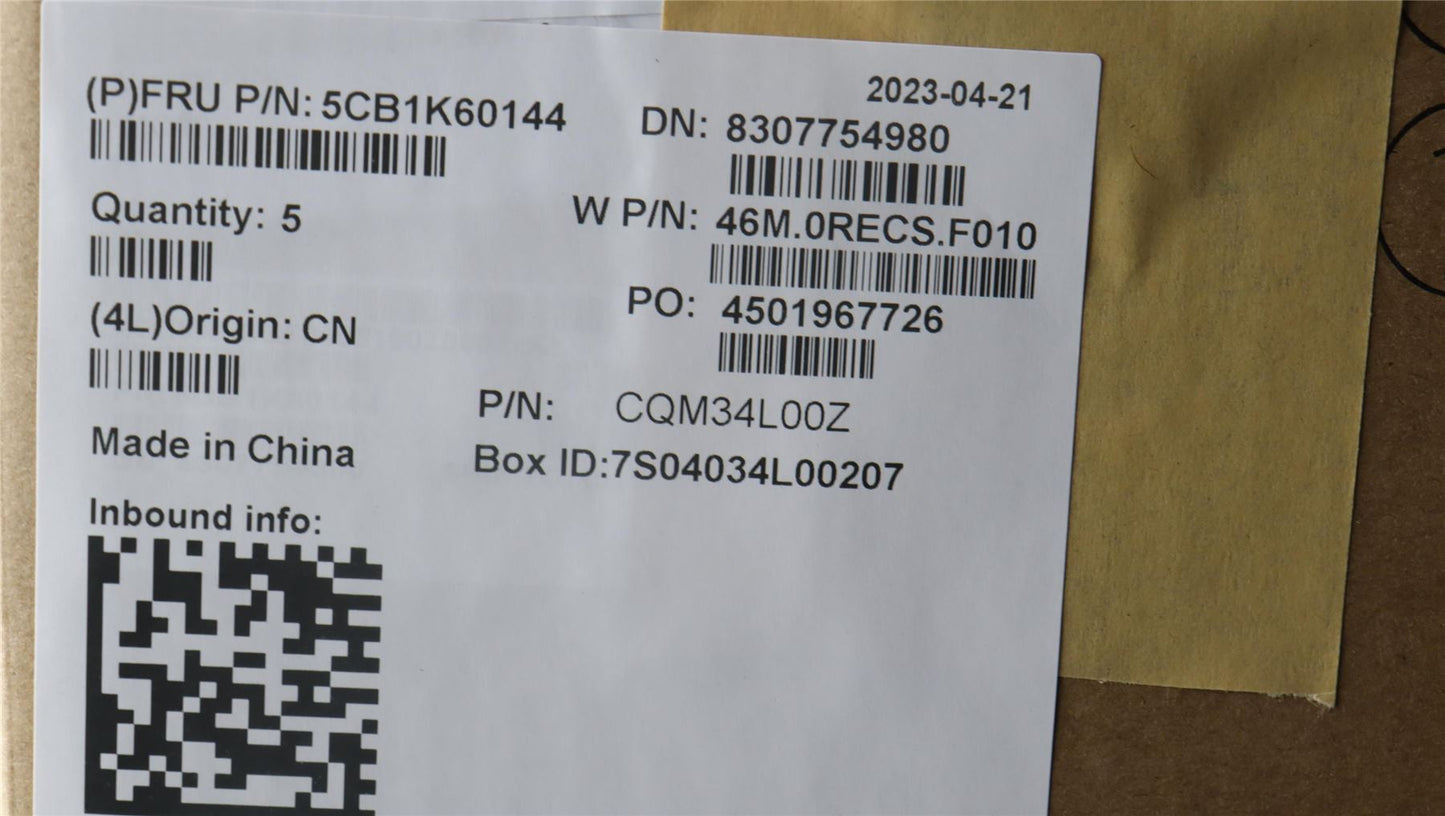 Lenovo Upper Case ASM_ITA W 82XY AG 5CB1K60144
