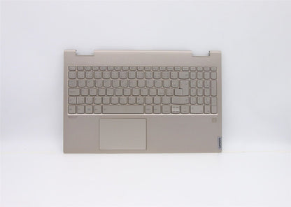 Lenovo Yoga C740-15IML Keyboard Palmrest Top Cover Czech Mica 5CB0U43845
