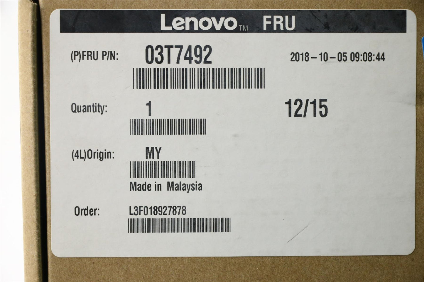 Lenovo SP AMD,A10 Pro-8570B,3.6GHz,65W 03T7492