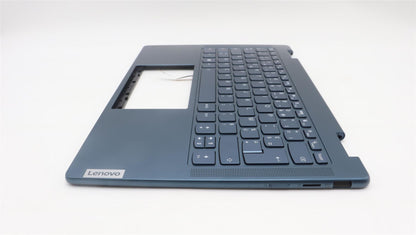 Lenovo Yoga 7 14ARP8 Palmrest Cover Keyboard French Blue 5CB1L48345