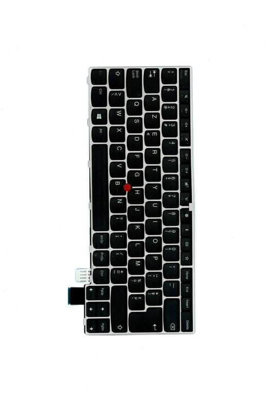 Lenovo ThinkPad T470s Keyboard Belgian Silver 01ER793