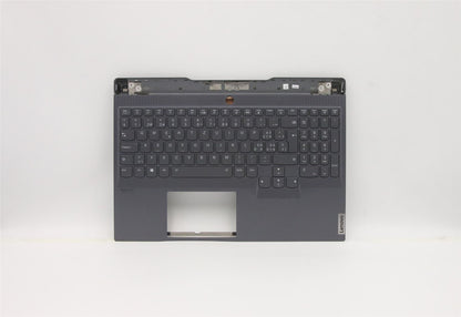 Lenovo Legion S7 15IMH5 Keyboard Palmrest Top Cover Swiss Grey 5CB0Z97191