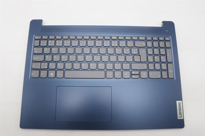 Lenovo IdeaPad 3 16ABR8 Palmrest Cover Touchpad Keyboard Abyss Blue 5CB1L14889