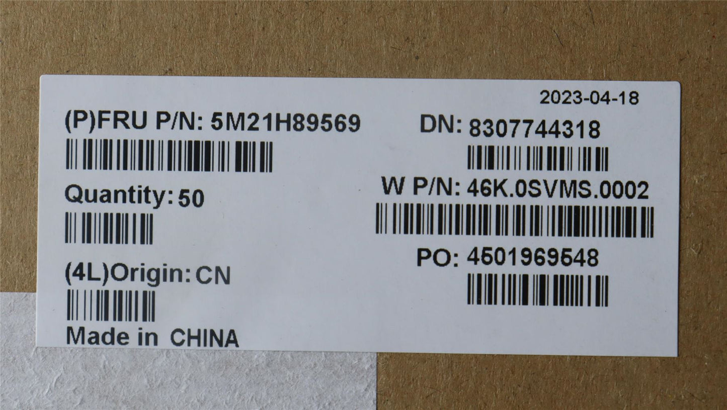 Lenovo 5M21H89569 Screw Mylar 300W GEN4