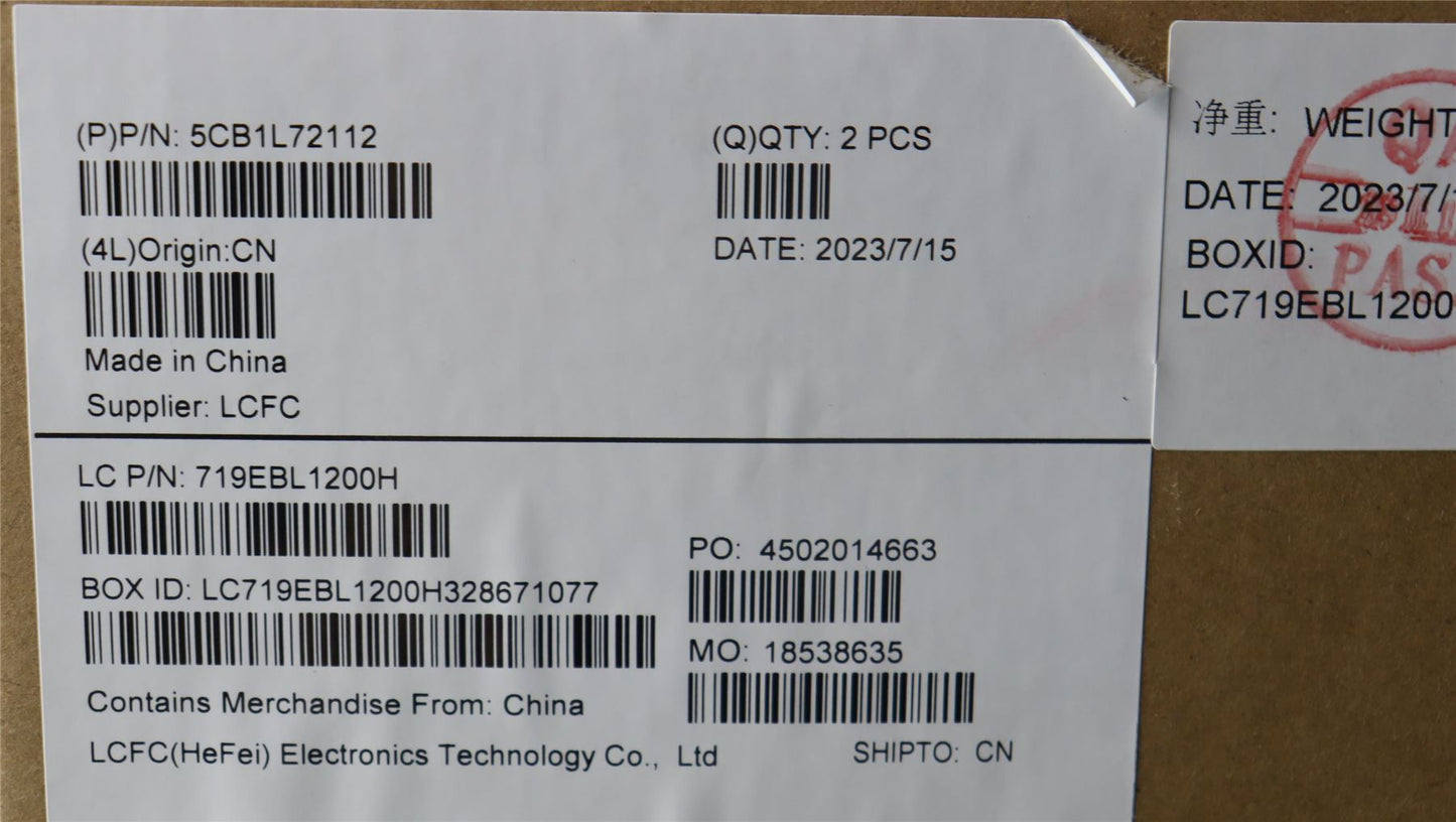Lenovo Keyboard L82YQ Assy SPA 5CB1L72112