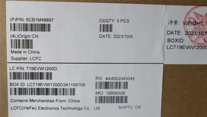 Lenovo V15 G4 IAH Palmrest Cover Touchpad Keyboard Belgian Black 5CB1M48897