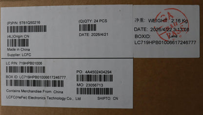Lenovo CS25 3+2bCP, Glass like Mylar, EL PCB, Black, Non-NFC, SOVP&MP, CHY NFC Chicony Board 5T61Q50213