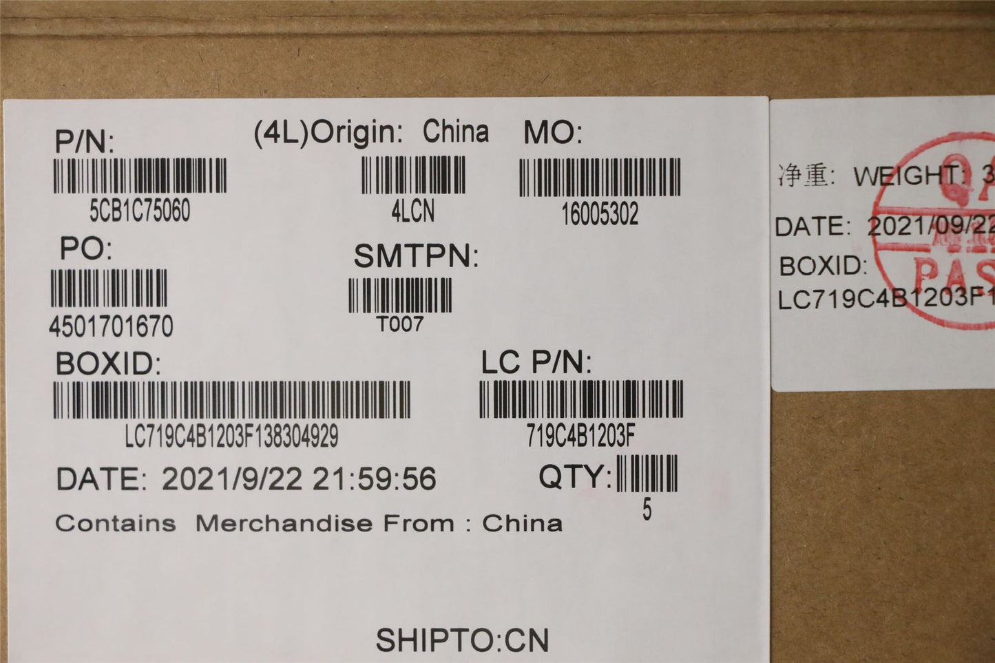 Lenovo Upper Case ASM_FRA L82KV FP A/BUMA 5CB1C75060