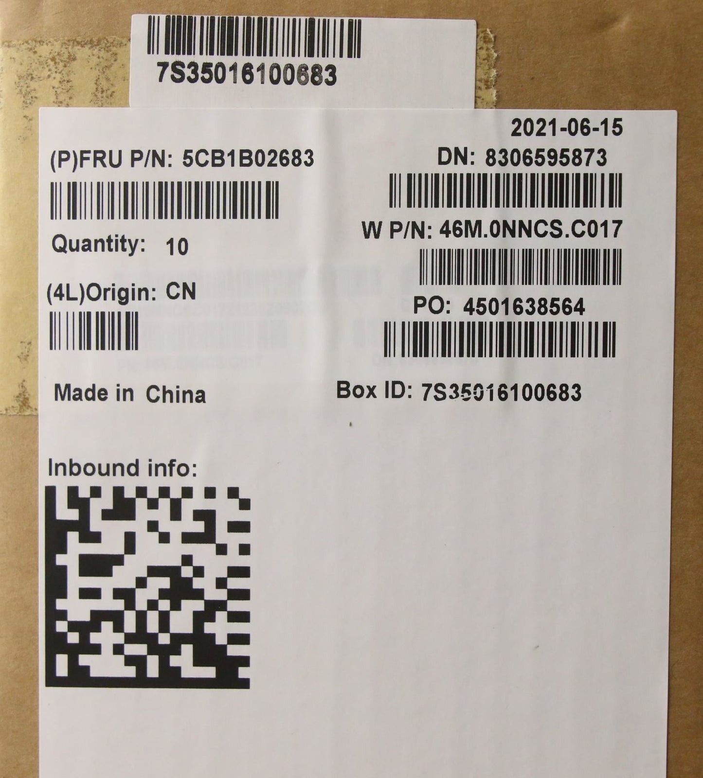 Lenovo 300e 2nd Gen Palmrest Touchpad Cover Keyboard French Grey 5CB1B02683