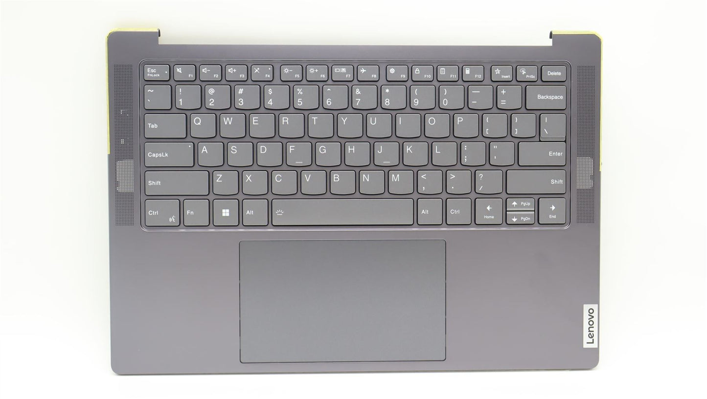 Lenovo 7 14ARP8 Palmrest Cover Touchpad Keyboard US Slate Grey 5CB1L50300