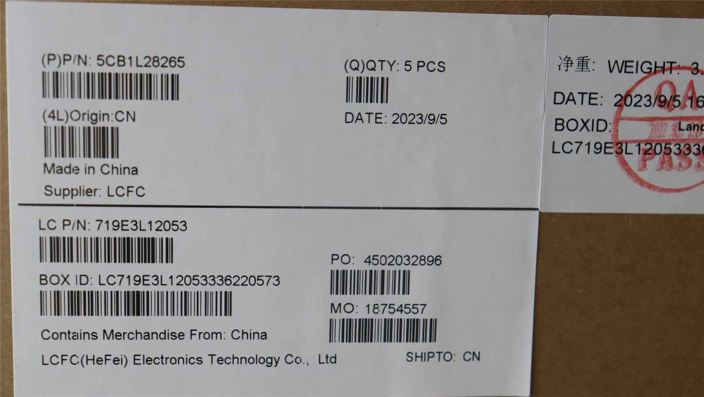 Lenovo Upper Case ASM_NORDIC L82XQ FB BL 5CB1L28265