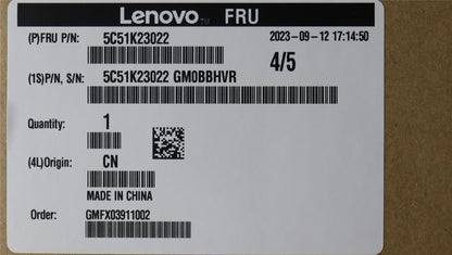 Lenovo CARDPOP BCB for internal NVME drives 5C51K23022
