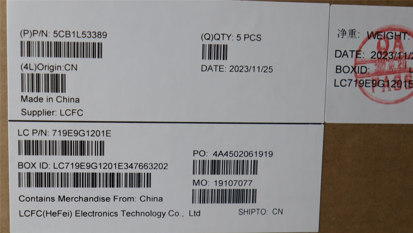 Lenovo Upper Case ASM_GRE L82WS RGBWOT_WL 5CB1L53389
