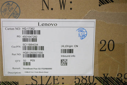 Lenovo ThinkBook G2 ITG 3 in 1 Display Hub Grey 5C11B84034