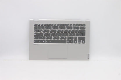 Lenovo IdeaPad C340-14API Keyboard Palmrest Latin Spanish Silver 5CB0S17491