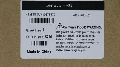Lenovo FRU, MECH_ASM,Air fan duct,Douglas 03T8770