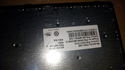 Lenovo DFT6A1GE103KeyBlkKeySlvFrame KBD Keyboard 25211215