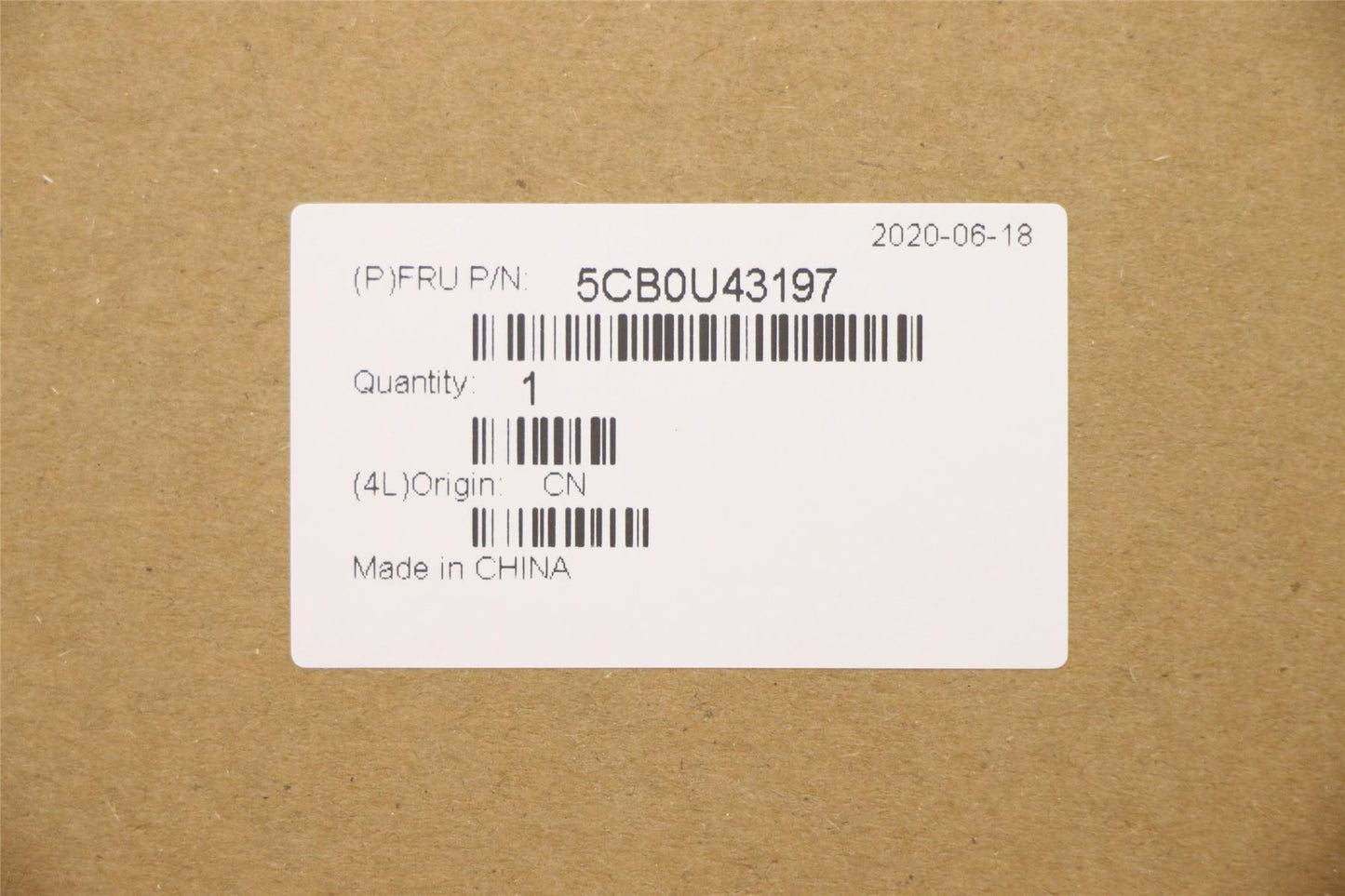 Lenovo UpperCaseASM_B MGR_BL W/PO 5CB0U43197