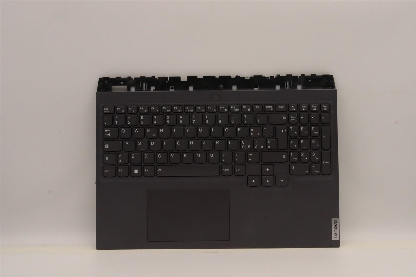 Lenovo Legion 5 Pro 16ARH7H Repose-paume pour clavier Noir italien 5CB1H70914