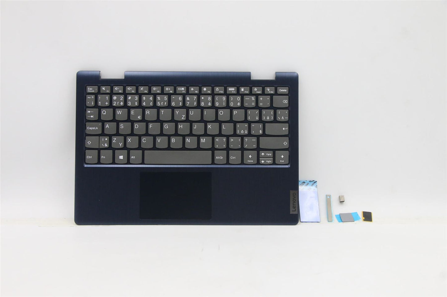 Lenovo IdeaPad 3 11ADA05 Palmrest Cover Touchpad Keyboard Abyss Blue 5CB0Z53030