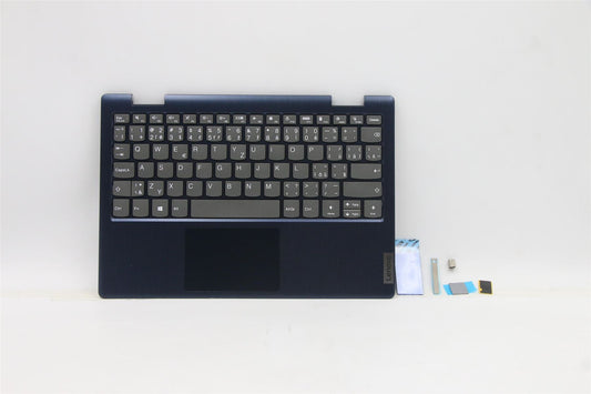 Lenovo IdeaPad 3 11ADA05 Palmrest Cover Touchpad Keyboard Abyss Blue 5CB0Z53030