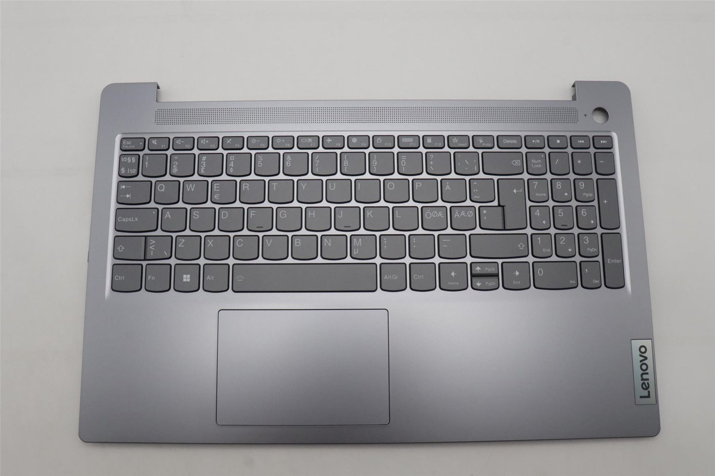 Lenovo IdeaPad 3 15AMN8 Palmrest Cover Touchpad Keyboard Nordic 5CB1L28202