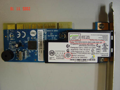 Lenovo Asky@CX11256@RD01-D850(1st)modem(R) Modem x1 Board 11007692