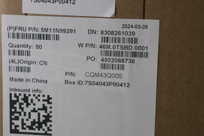 Lenovo MECH_ASM FRU PWRbutton,FPR,BracASM,Blanc Fingerprint FPR Board 5M11N99291