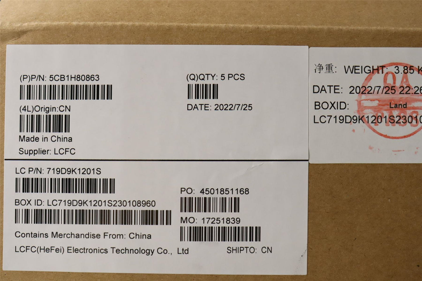 Lenovo IdeaPad 3 17IAU7 3 17ABA7 Palmrest Cover Touchpad Keyboard 5CB1H80863